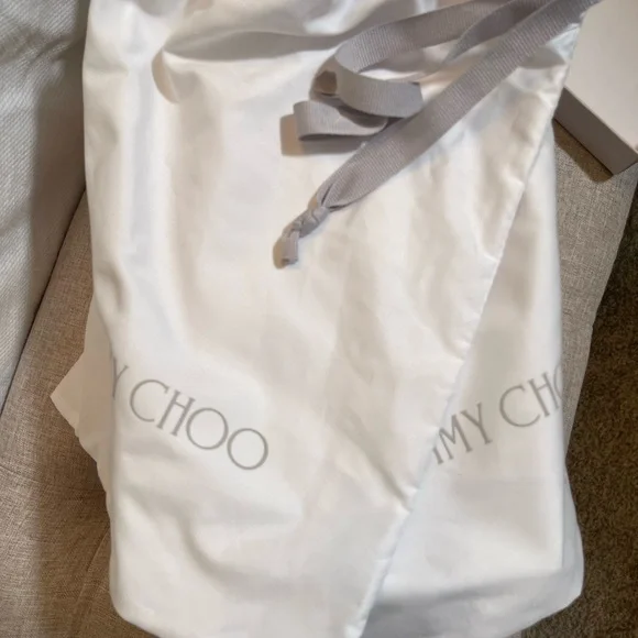 Jimmy Choo Elegant Black Leather Sandals - Picture 6 of 7